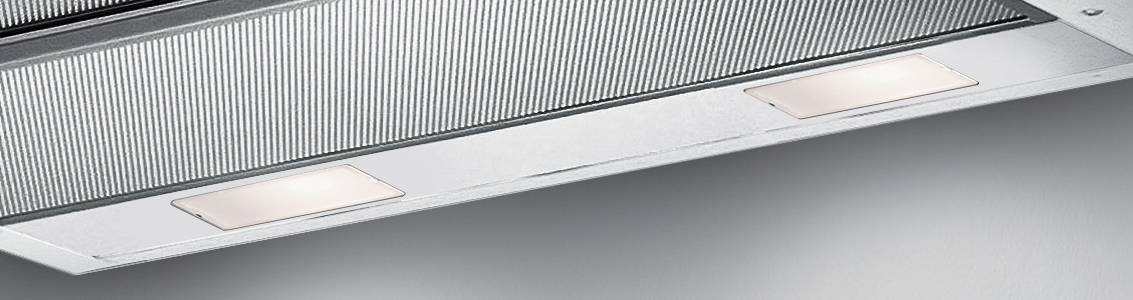 Απεικονίζεται κοντινό στον πίνακα ελέγχου του απορροφητήρα.